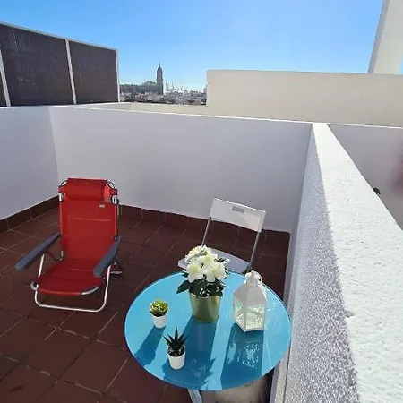 Penthouse With Solarium In The Center Of Malaga-Atico Con Solarium En El Centro De Malaga Apartment Exterior photo